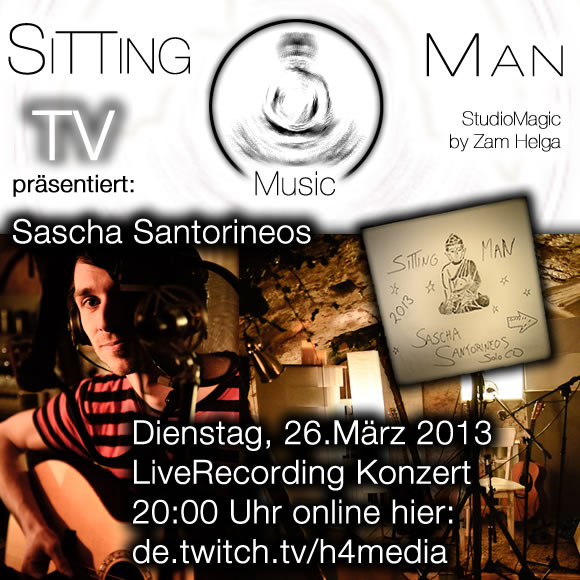 Sitting Man Music präsentiert Sascha Santorineos